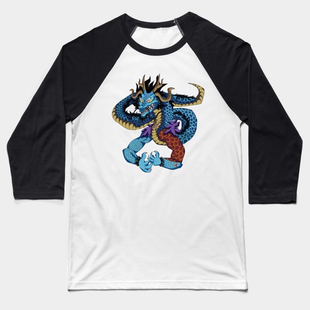 kaido Baseball T-Shirt by maxgilbert5000